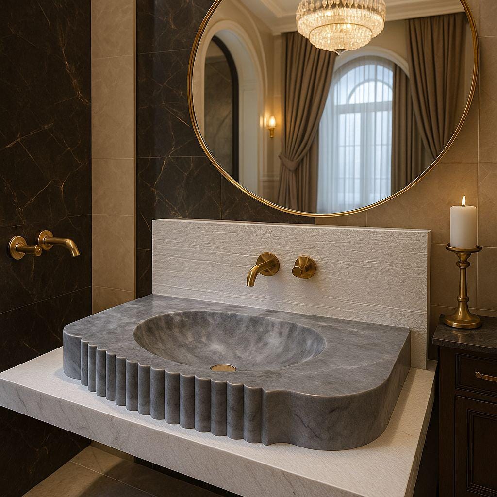 Marble Sink / Marble / Sink / Custom Sink