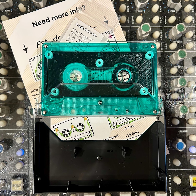 Build-your-own Cassette Loop DIY Kit (3d-printed Insert + J-card, No ...