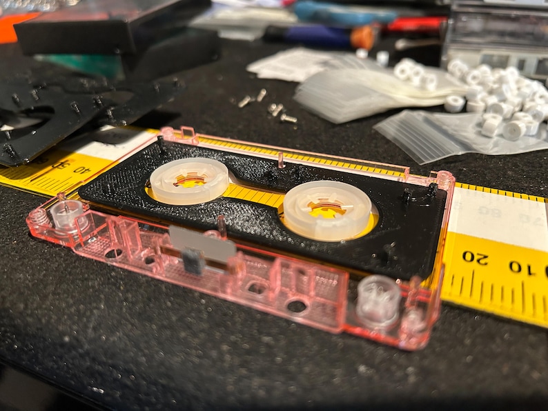 Build-your-own Cassette Loop DIY Kit (3d-printed Insert + J-card, No ...