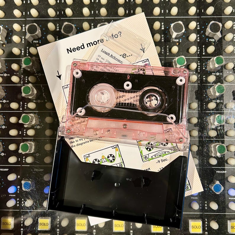 Build-your-own Cassette Loop DIY Kit (3d-printed Insert + J-card, No ...