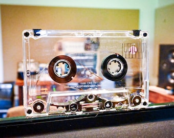8-Second Cassette Loop — Hand-Built, Upcycled RTM Tape