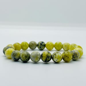 Serpentijnarmband, helpt emotionele genezing en energiestroom, handgemaakte kristallen genezing kralenarmband, spirituele bescherming sieraden cadeau