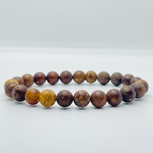 Bodhi Seed Bracelet, Buddha Beaded Bracelet, Encourages Mindfulness & Inner Peace, Handmade Spiritual Jewelry,Meditation Gift for Him or Her