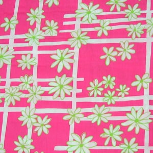 1 Yard Finish Line Poplin Cotton Fabric Lily