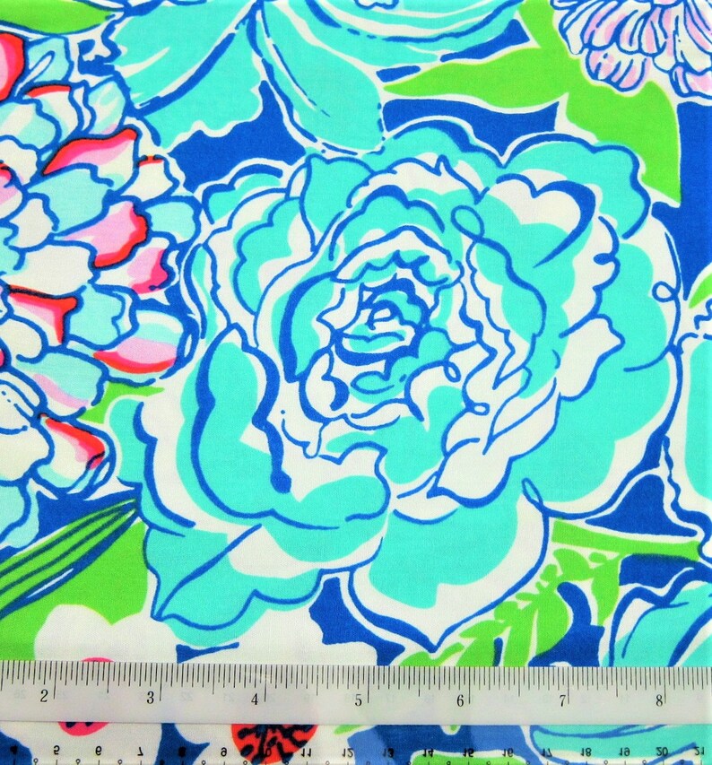 1 YARD May Flower Fabric Lily Etsy