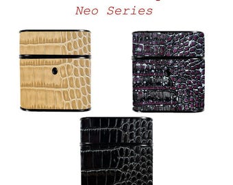 Genuine Leather AirPods Pro Case, Handmade Exotic Skin Cover, Neo Series