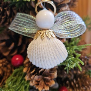 Seashell Angel Ornament