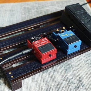 Custom Beautiful Wood Handmade Guitar Pedal Boards