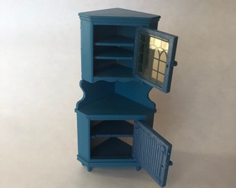 Vintage Lundby Corner Cabinet