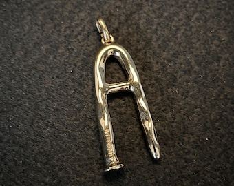 Uno de 50 Oversized Initial "A" Pendant: Spanish Designer Charm