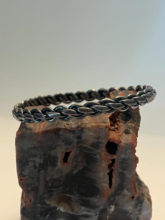 Henry Mariano Navajo Sterling Cuff