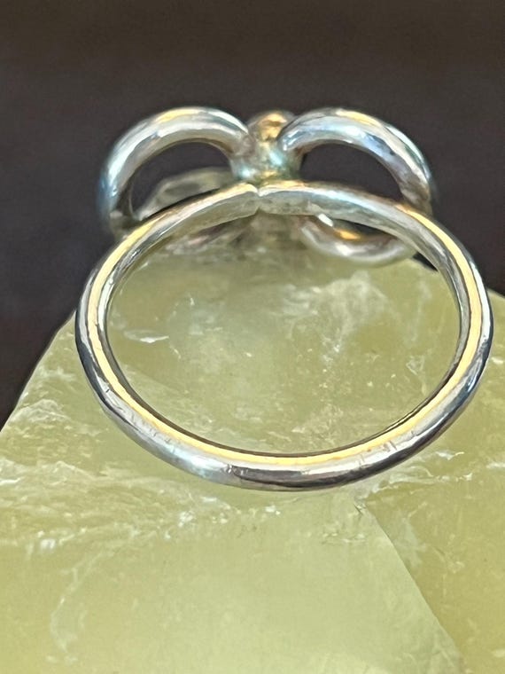 Sterling Silver Infinity Loop Ring 925 Minimalist… - image 7