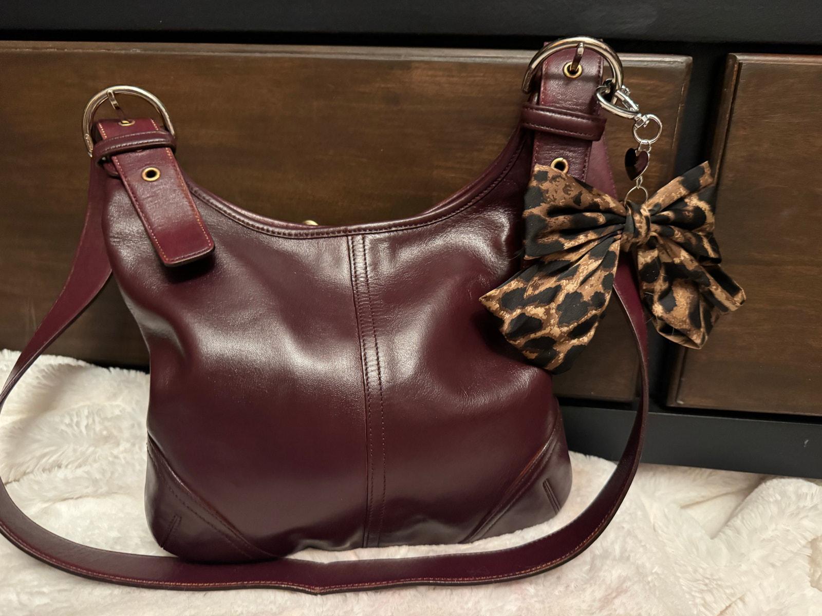 バッグ Vintage Coach Brown Suede Soho Hobo Bag Coach Vintage Soho Bags - Etsy