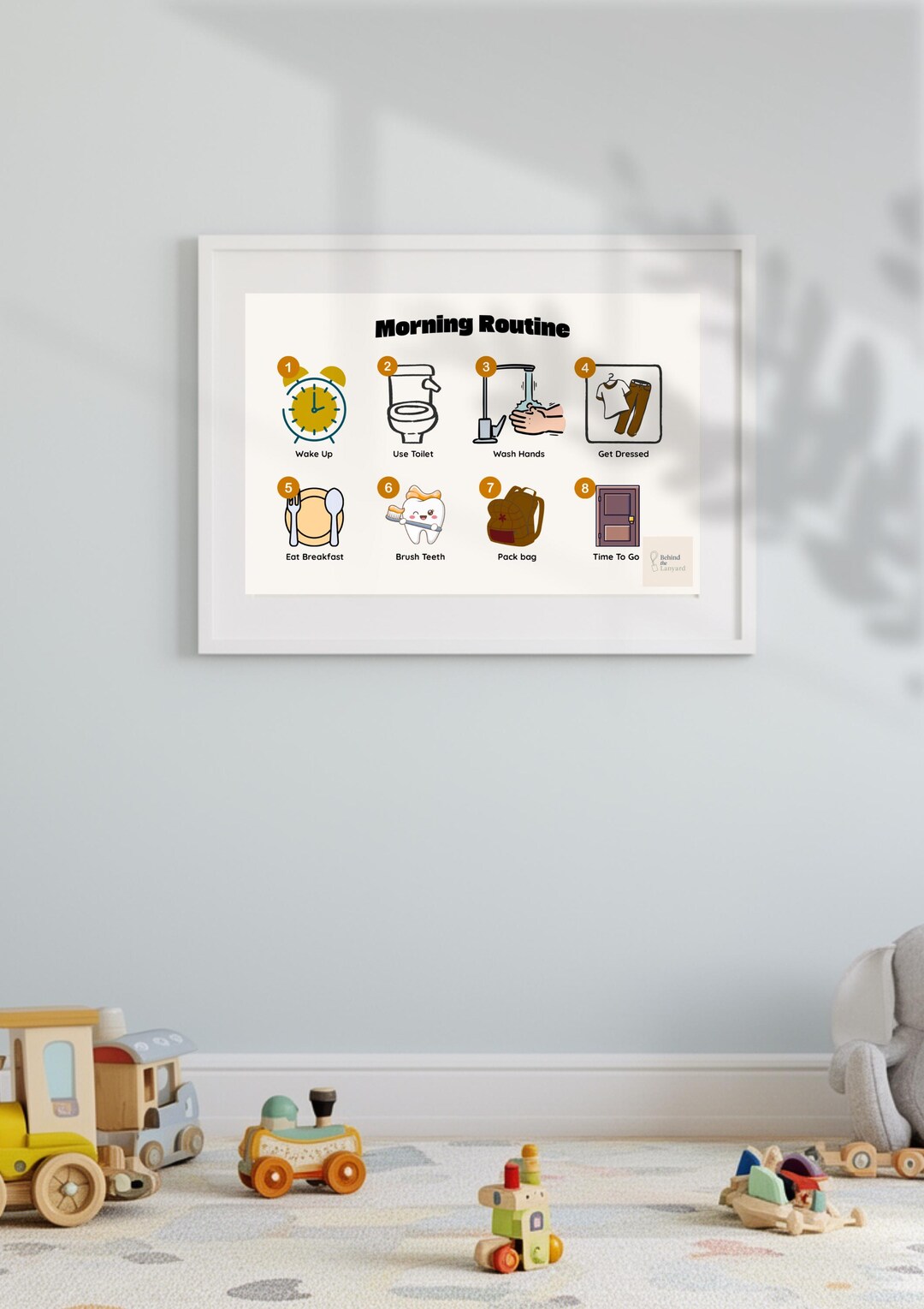 Visual Routune Chart Sen Autism Morning Routine Chart | Visual SEN Schedule (digital Download A4 ...