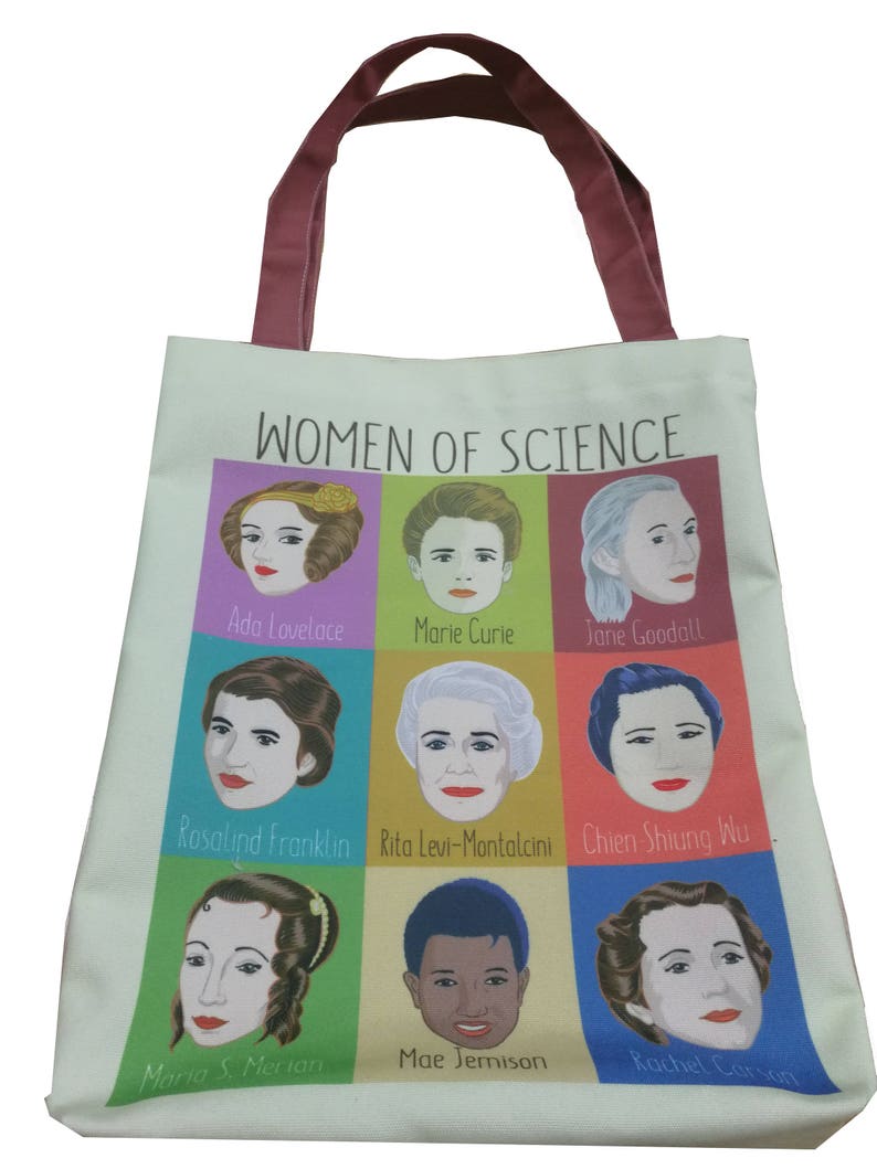 Nine Women of Science Tote bag image 1