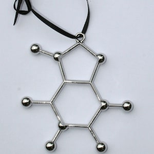 Caffeine Molecule Ornament