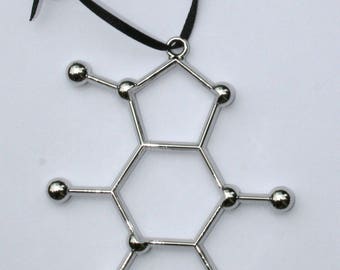 Caffeine Molecule Ornament