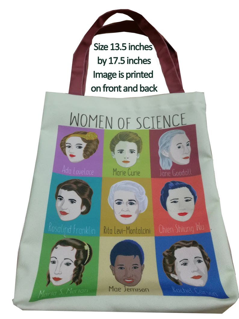 Nine Women of Science Tote bag image 2