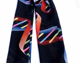 DNA cotton scarf