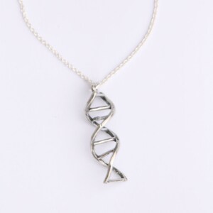 Sterling Silver DNA Necklace