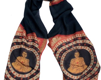 Buddhism scarf Buddha scarf Buddhist scarf