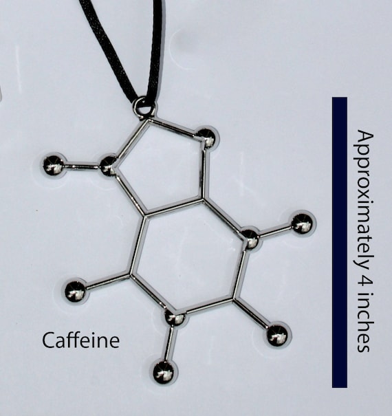 Caffeine Molecule Ornament 