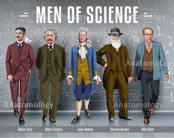 Men Of Science Poster