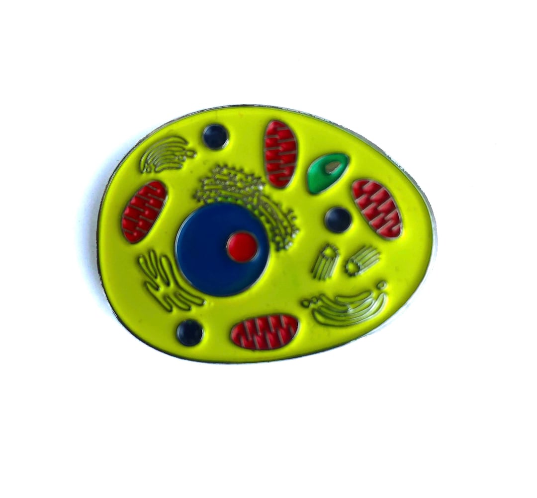 Biology Cell Lapel Pin Science Pin - Etsy