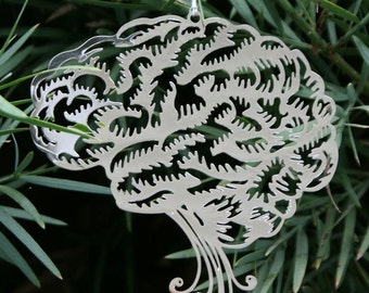 Cut out Brain Ornament