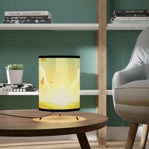 Butterfly Tripod Lamp: Nature-Inspired Home Lighting