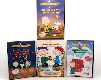Peanuts - Colección clásica navideña (DVD, 2000, set de 3 discos)