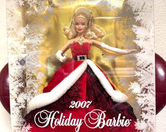 2007 Holiday Barbie Doll, Collector Edition NRFB