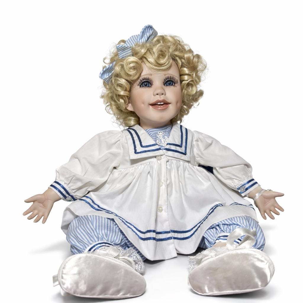 1991 porcelain doll - Etsy 日本