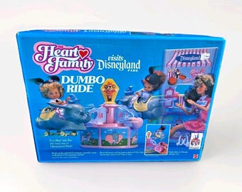 RARE! NEW! Mattel the Heart Family Visits Disneyland Park Dumbo