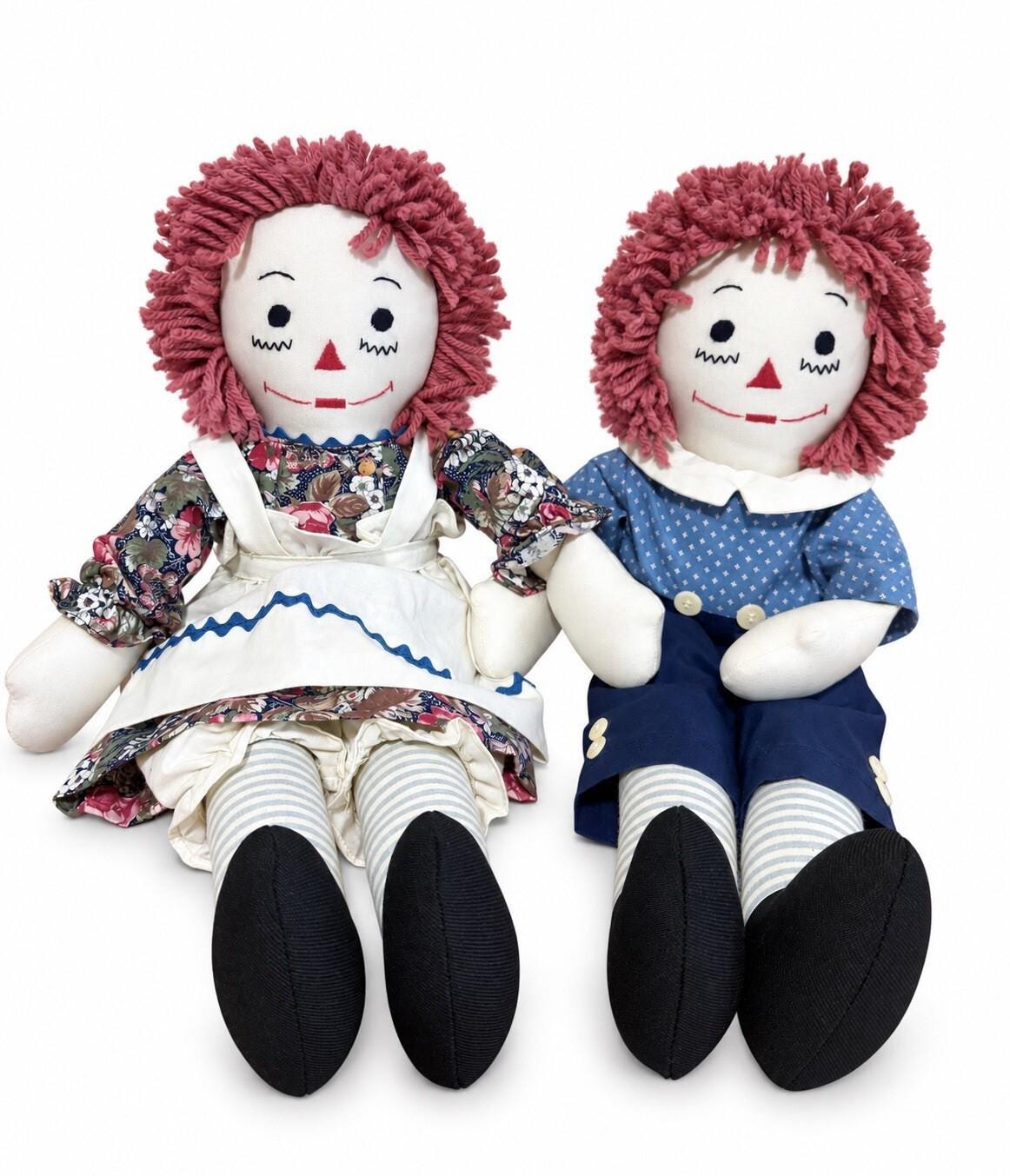 Original raggedy ann doll - Etsy 日本