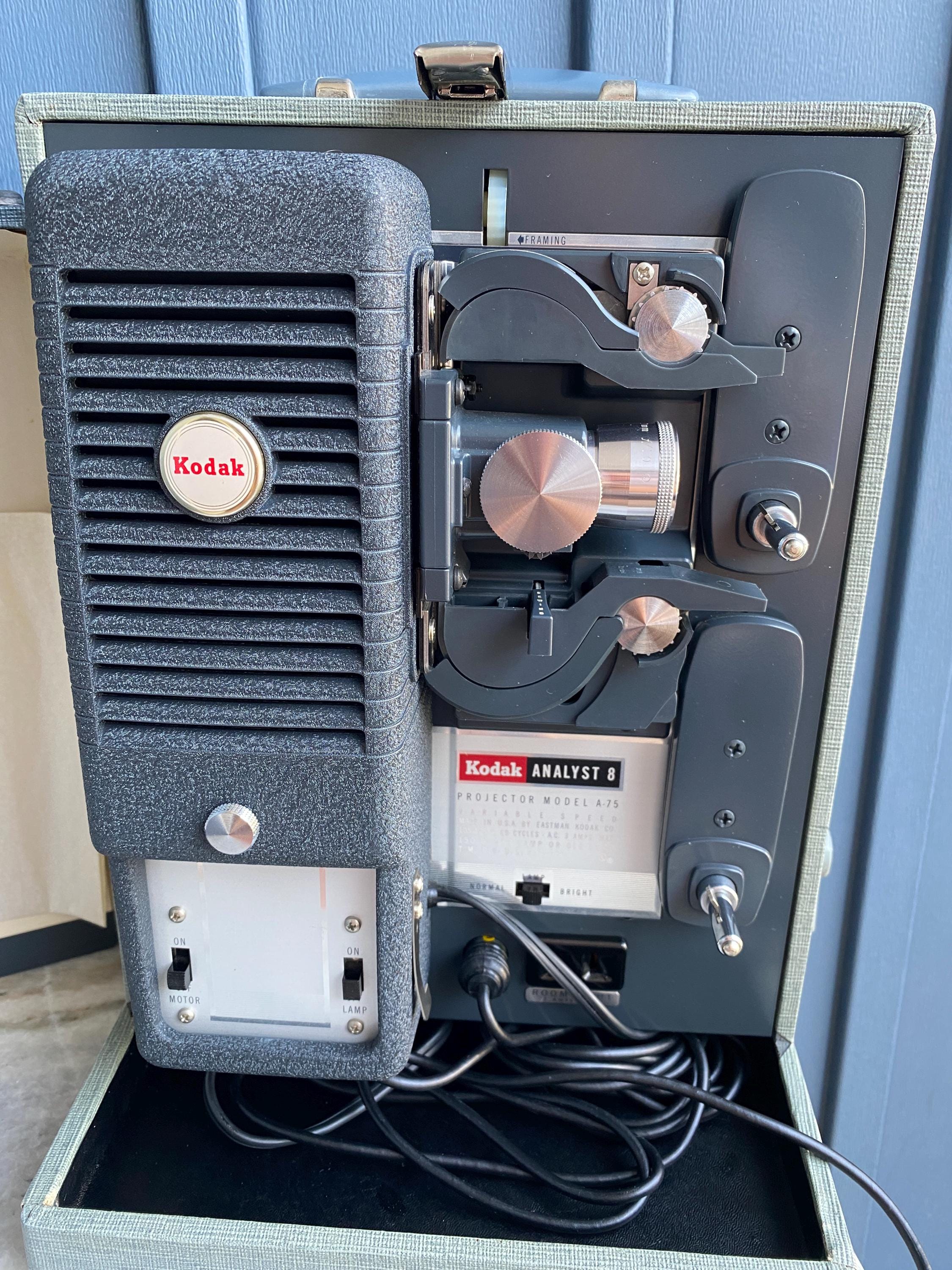Vintage Kodak Analyst 8 Projector Model A-75 With Case - Etsy