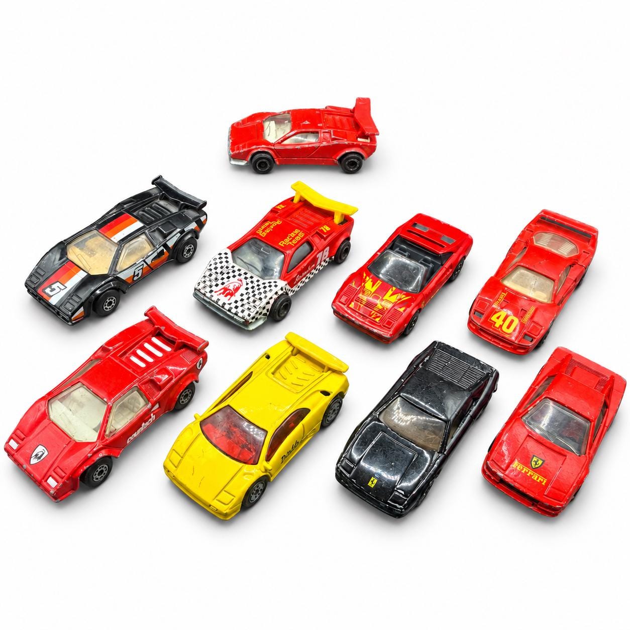 majorette Ferrari ミニカーセット 8台 Majorette Ferrari - Etsy
