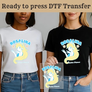 Custom Rosalina Princess Shirt, Mario Rosalina Tee, Disney Princess Shirt, Celestial Princess Rosalina Shirt, Princess Rosalina Gift