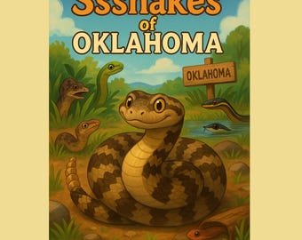 Conozca a sus serpientes: Una guía divertida sobre serpientes de Oklahoma para niños y adultos
