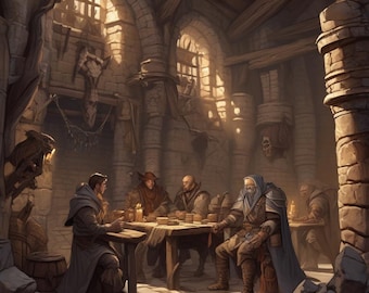 D&D 5e One-Shot Adventure: The Bone Merchant | Levels 1-3 Printable RPG PDF