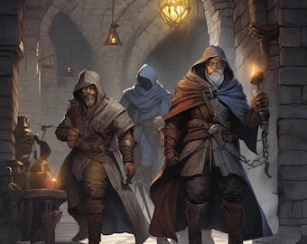 D&D 5e One-Shot Adventure: The Silver Fox Heist | Levels 1-3 Printable RPG PDF