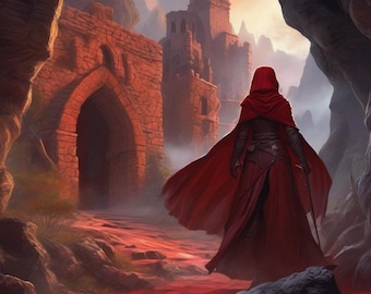 D&D 5e One-Shot Adventure: Return of the Red Witch | Levels 1-3 Printable RPG PDF