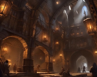 D&D 5e One Shot Adventure PDF | The Clockwork Dungeon | Levels 1-3 Printable RPG Module | Instant Download Tabletop Game