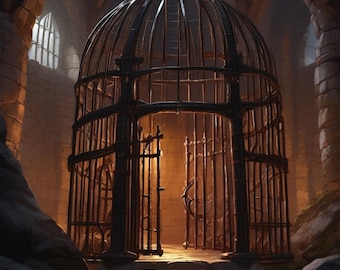 D&D 5e One-Shot Adventure: The Iron Cage | Levels 1-3 Printable RPG PDF