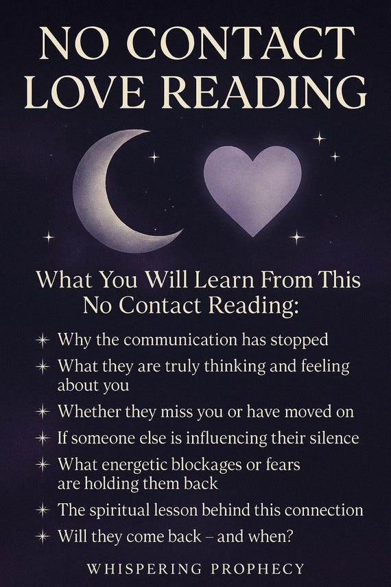 No Contact Love Reading – Will They Return? | Intuitive Tarot & Energy Reading