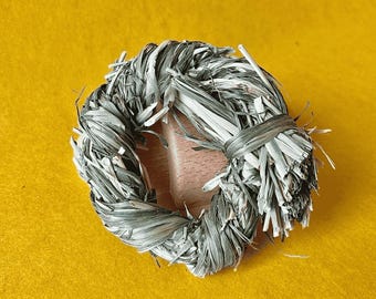 Natural Timothy Hay Handmade Chew Toy For Chinchilla, Guinea Pig and Rabbit - Hay Halo Ring