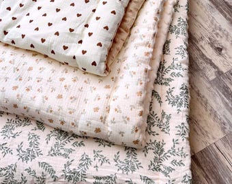Soft Zone Guinea Pig Cage Liner (Fits 4x2 C and C & Midwest Cages)- Handmade Machine Washable and Absorbent Fleece Bedding Pad