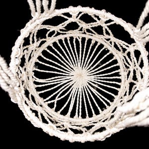Portavaso sospeso in macramè stile boho con perline di legno – Decorazione per piante da interno/esterno – Arredamento boho per la casa – Appendi piante da appartamento immagine 6