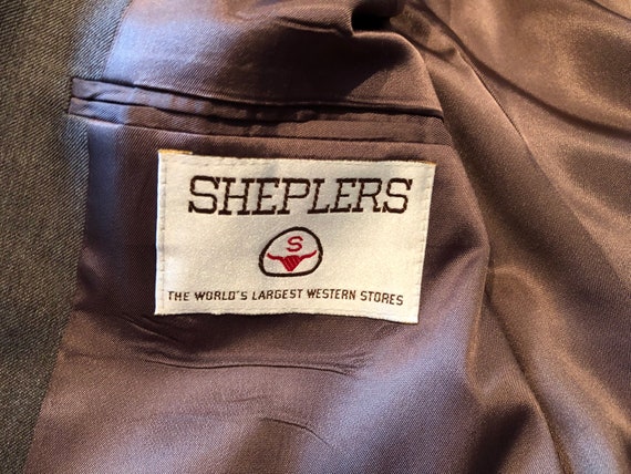 Vintage Men’s Shepler’s Western Jacket Sport Coat… - image 5