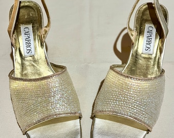 Lost Ink Gold Heels Etsy